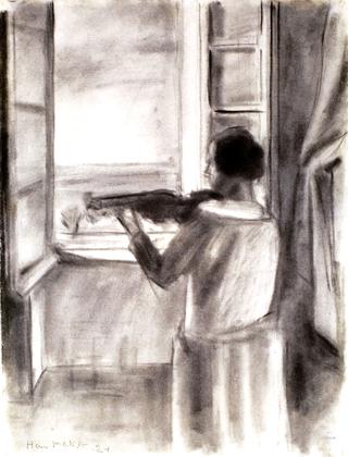 The Violinist at the Window