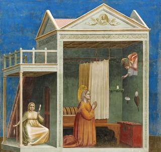 Annunciation to St Anne