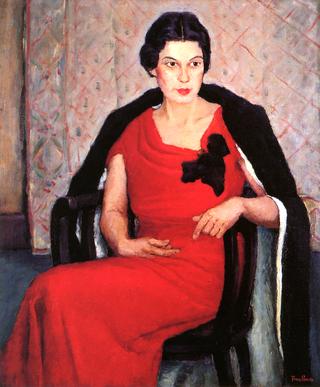 Portrait of Katherine Cornell