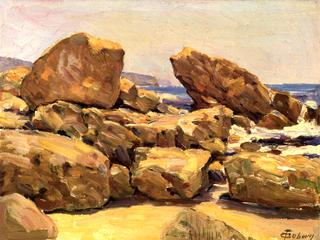 Rocky Coastal Scene