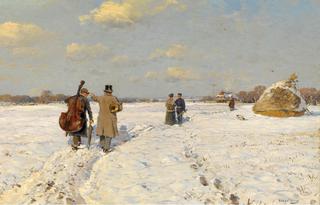 Musicians Returning Home