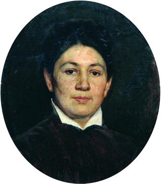 Portrait of Maria Yaroshenko, the Artist's Wife