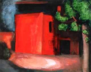 Red Barn, New Jersey (study)