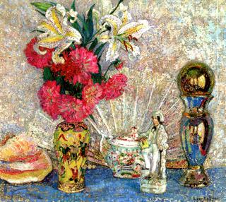 Still Life with Chinese Ornaments