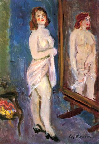 Woman in Front of a Mirror