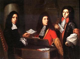 Portrait of Musicians at the Medici Court