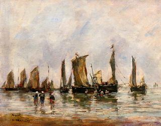 Fishing Boats at Berck