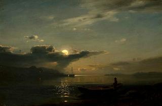 Moonlight over Bankefjord