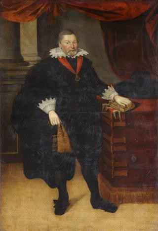 拉尔夫·黑尔爵士的肖像，巴斯骑士