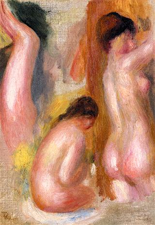 Three Bathers