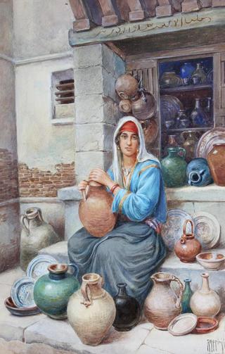 A Pottery Vendor