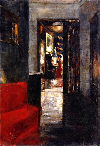 Interior with Woman at the Piano