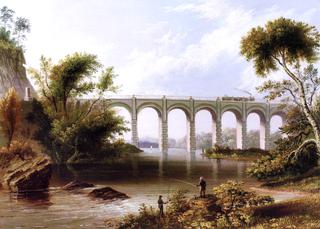 Viaduct on the Baltimore and Washington Railroad
