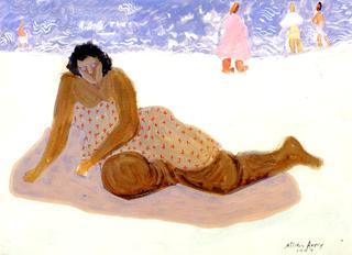 Woman on the Beach