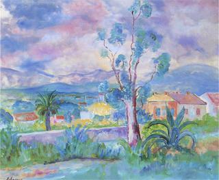 Landscape in Provence