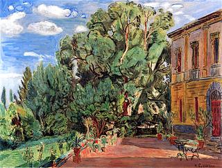 The Garden at the Villa Romana