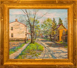 Spring on Rison Street, Mt. Holly, NJ