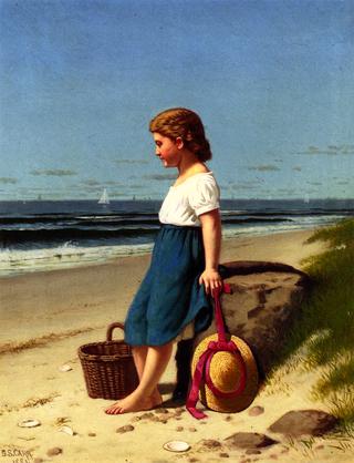 Young Girl at the Seashore