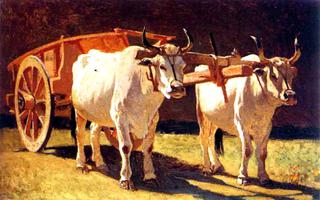 Oxen and Cart