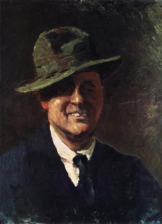 Self-Portrait in a Hat