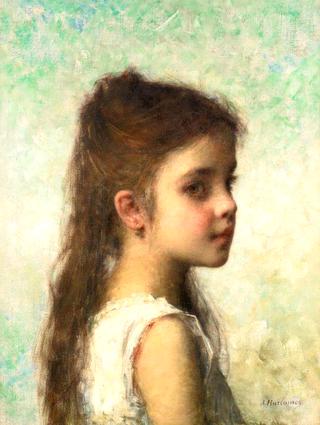 Portrait of a young girl