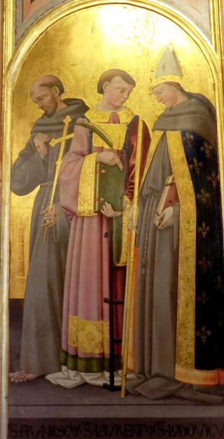 Saints Francis, Lawrence and Louis