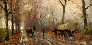 On the way to the horse market