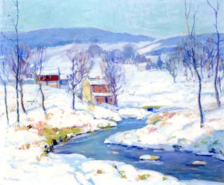 Landscape in Winter