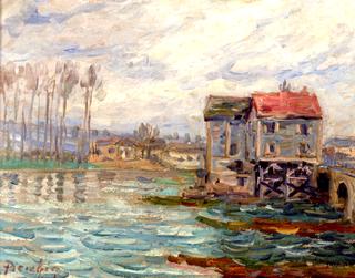 The Loing at Moret