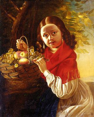 Girl with Fruit