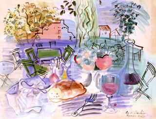 Still LIfe in a Garden, Saint-Émilion