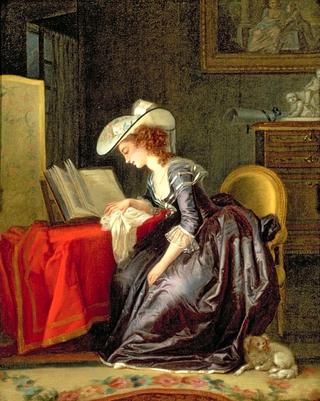 Woman Reading a Book