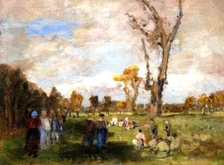 Sunday in the Prater Gardens