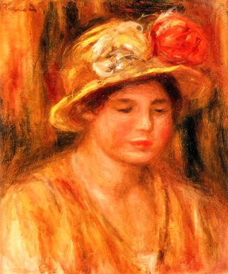 Woman in a Flowered Hat