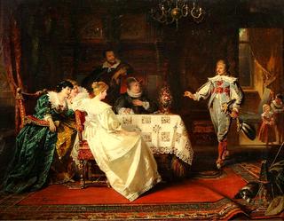 The Troubadour's Entry