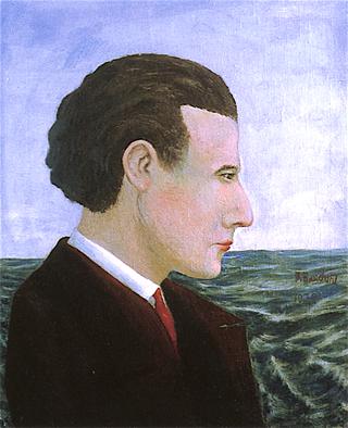 Portrait of Mermoz with Sean in Background