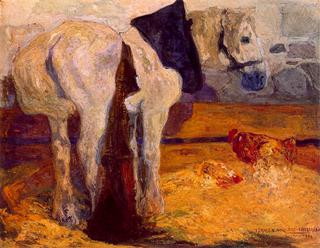 Horse and Rooster