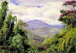 View of the Piedade Mountains from Congo, Brazil