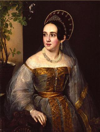 Portrait of Ekaterina Karzinkina