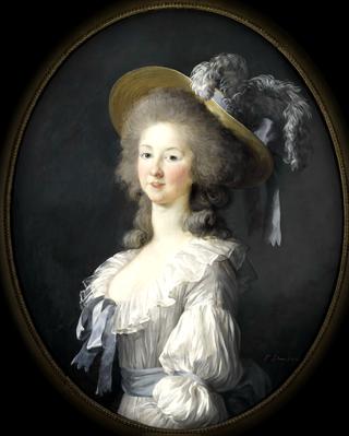 Portrait of Princess De Lamballe