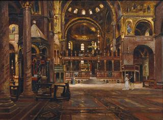 Inside St. Mark's, Venice