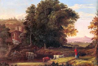 Italian Landscape with Aquduct