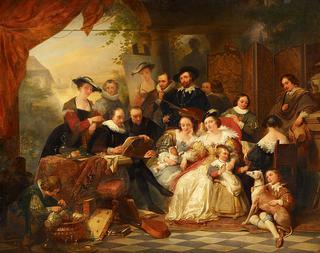 Rubens with His Patrons and Family