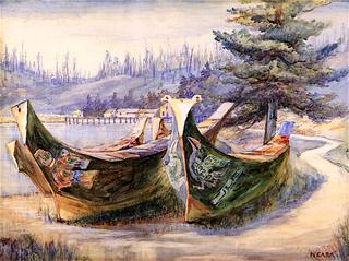 War Canoes, Alert Bay