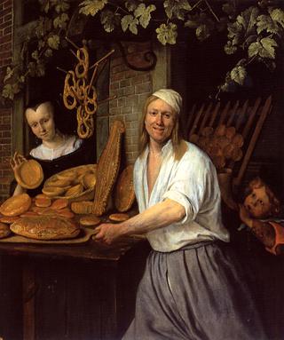 The Leiden Baker Arend Oosterwaert and His Wife Catharina Keyzerswaert