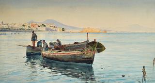 Fishermen in Mergellina