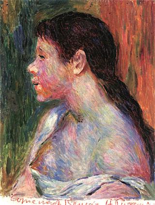 Girl's Profile (copy after Renoir)