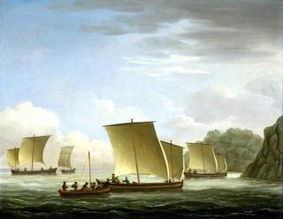 The Yawl of the 'Luxborough' Galley Found in Newfoundland, 7 July 1727