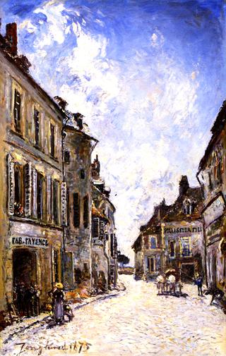 The Rue Saint-Genest in Nevers