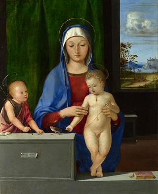 The Virgin and Child with Saint John